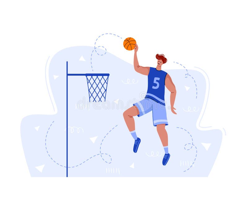 Jogador De Basquetebol Profissional a Jogar Basquetebol Em Ecrã 3d Sobre  Fundo Castanho. Jogos Desportivos Online Ilustração Stock - Ilustração de  creativo, atleta: 252306453