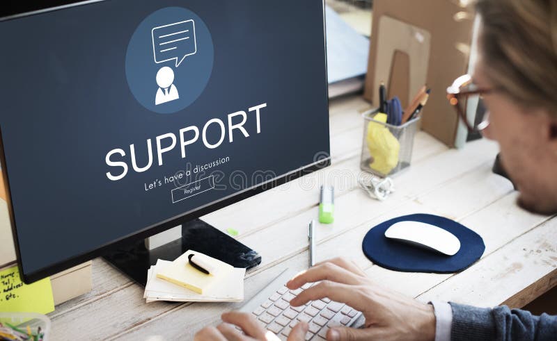 Conceito do apoio da informação do apoio do serviço de informações