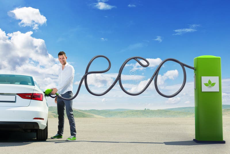 Conceito do combustível de Eco