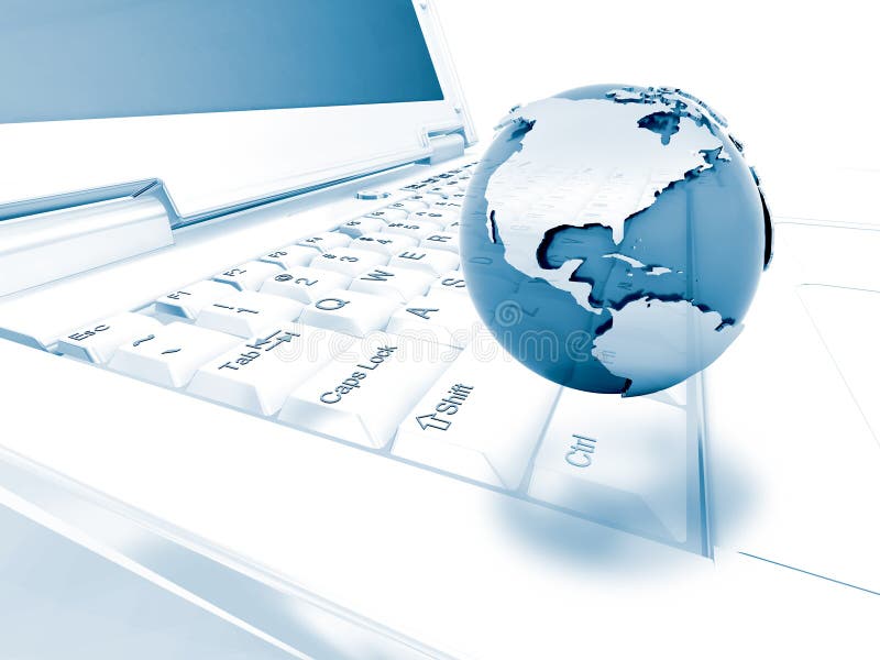 Conceito do Internet ilustração stock Conceito do Internet ilustração stock