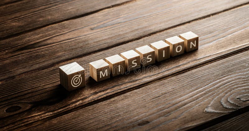Conceito do negócio dos objetivos de Missão Visão Estratégia Empresa fotos de stock Conceito do negócio dos objetivos de Missão Visão Estratégia Empresa fotos de stock