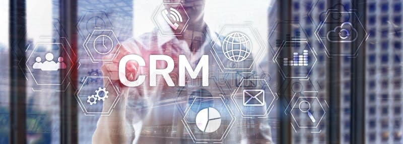 Conceito do servi?o da an?lise da gest?o de CRM do cliente empresa Gest?o do relacionamento imagens de stock Conceito do servi?o da an?lise da gest?o de CRM do cliente empresa Gest?o do relacionamento imagens de stock