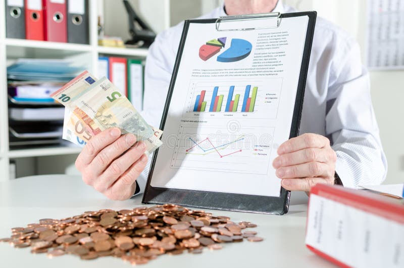 Conceito do sucesso financeiro fotografia de stock Conceito do sucesso financeiro fotografia de stock