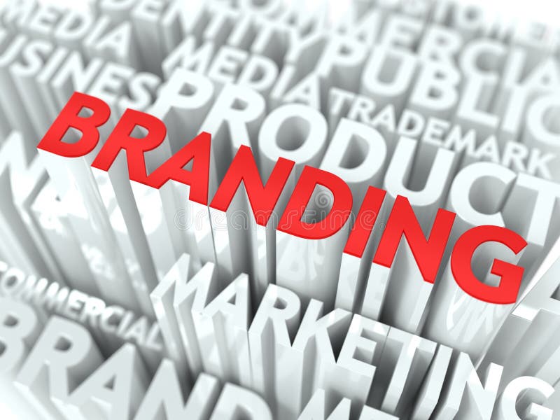 Conceito de Marca ilustração do vetor