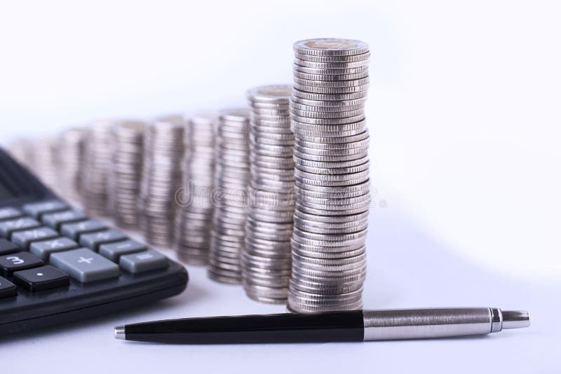 Conceito financeiro, economia home foto de stock royalty free