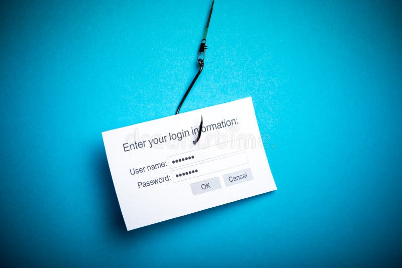 Conceito phishing dos dados de Malware imagem de stock Conceito phishing dos dados de Malware imagem de stock