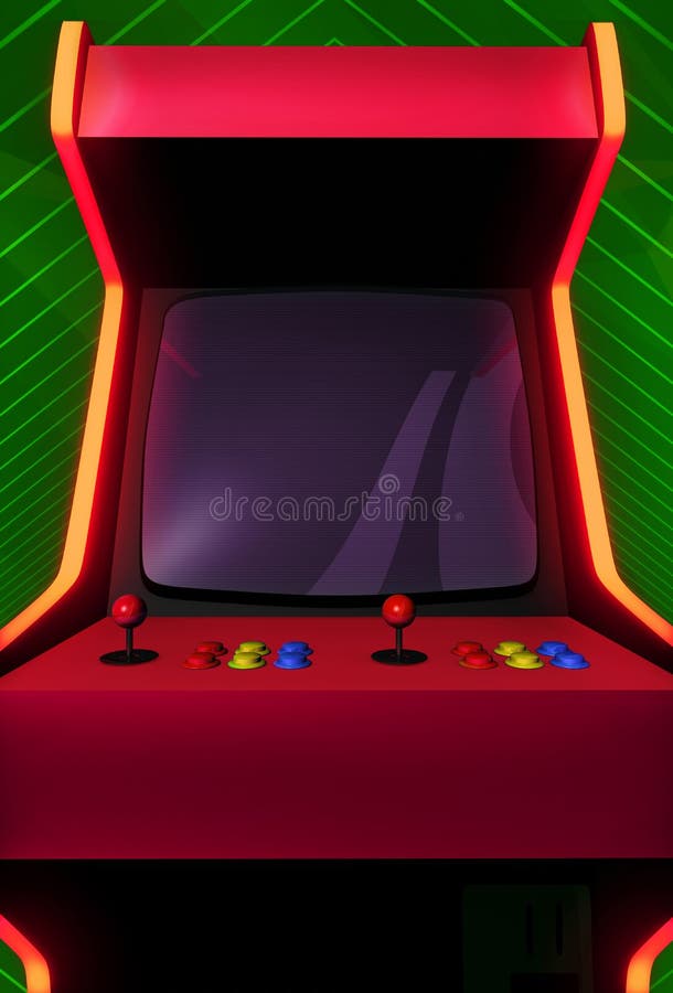 Foto de Armário De Jogos Arcade Máquina De Jogo De Arcade Retrô