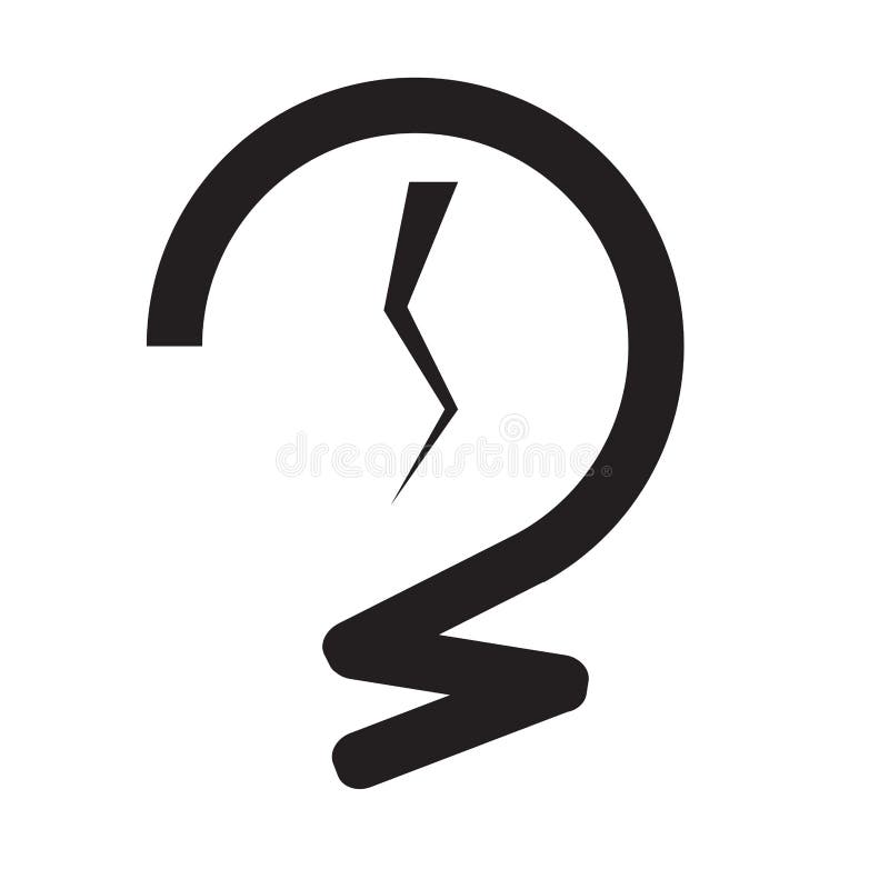 Concept abstrait d'isolement d'ampoule illustration libre de droits Concept abstrait d'isolement d'ampoule illustration libre de droits
