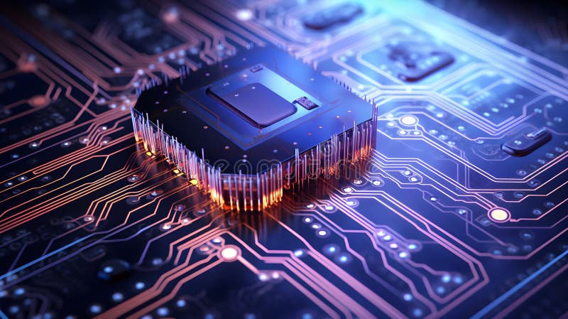 The concept of artificial intelligence is continually evolving, and one of its key components is the brain-like processor CPU. This processor, inspired by the human brain, Generative AI illustration