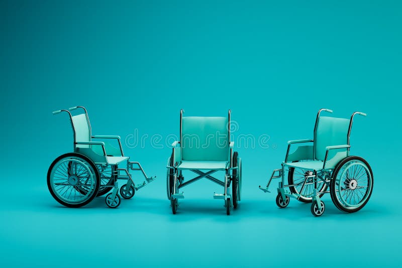 The Concept of Assistance To Persons with Disabilities. Wheelchairs on