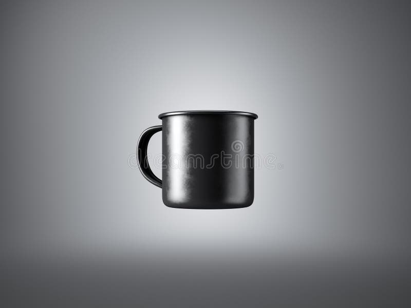 https://thumbs.dreamstime.com/b/concept-black-metal-coffee-cup-gray-background-horizontal-65222523.jpg