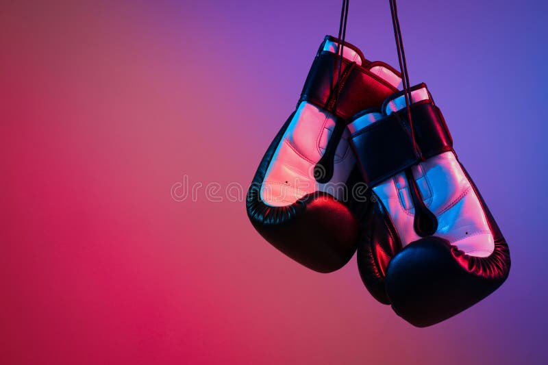 Boxing Gloves Hanging Pink Stock Photos - Free & Royalty-Free Stock Photos  from Dreamstime
