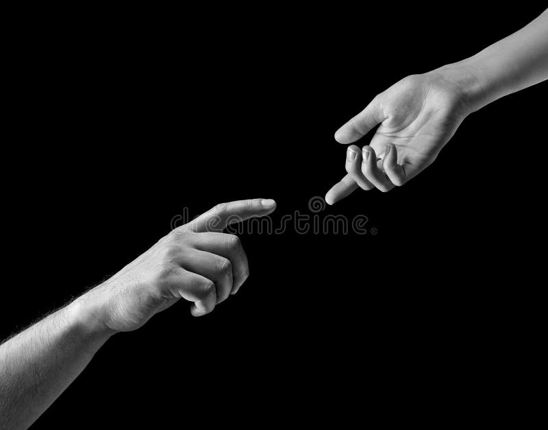 The Concept of Breakup. on Black Isolated Background Stock Photo - Image of  isolate, guardianship: 160472922