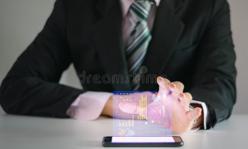 The concept of business people technology analyze graphs in organization stock photography The concept of business people technology analyze graphs in organization stock photography