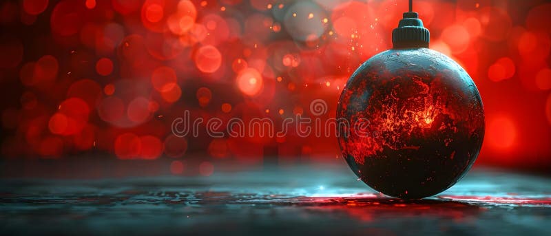 Concept changement climatique destruction environnementale mondiale danger imminent la menace silencieuse illustration stock