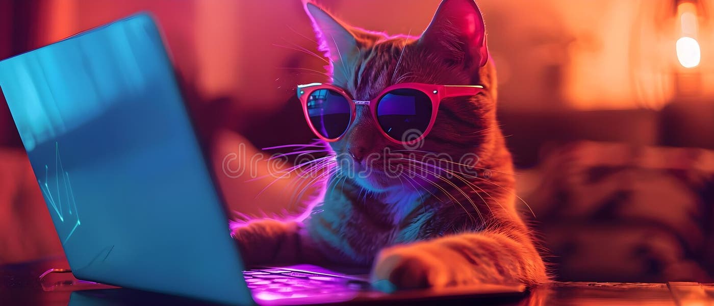 Cat Coding Stock Illustrations – 261 Cat Coding Stock Illustrations ...