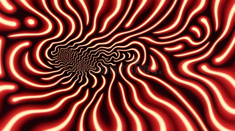 O imagine generată de calculator a unui vârtej roșu și negru. ai generativ royalty free illustration