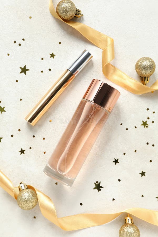 Concept of Cosmetics, Winter Cosmetics, Top View Stock Image Image of