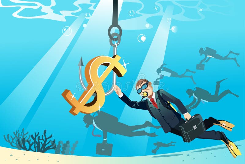 Concept d'affaires illustration de vecteur Concept d'affaires illustration de vecteur