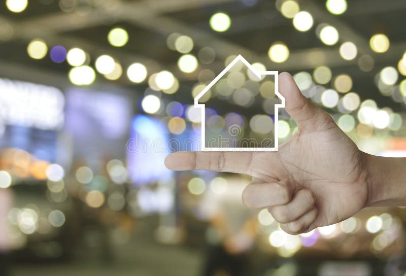 Concept d'immobiliers d'affaires photographie stock libre de droits Concept d'immobiliers d'affaires photographie stock libre de droits