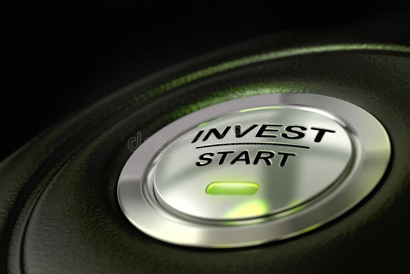 Concept d'investissement illustration de vecteur Concept d'investissement illustration de vecteur