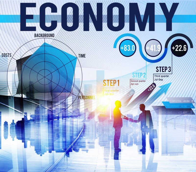 Concept d'investissement de budget de comptabilité de finances d'économie images libres de droits Concept d'investissement de budget de comptabilité de finances d'économie images libres de droits