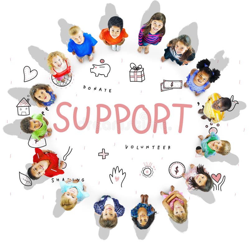 Concept de base de charité de donations de soutien photos libres de droits Concept de base de charité de donations de soutien photos libres de droits