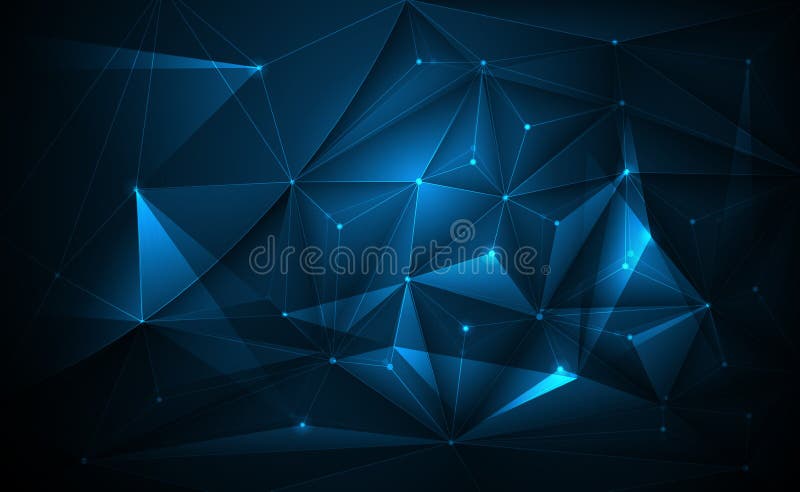 Concept de conexiune la rețea futuristă informatică abstractă royalty free illustration
