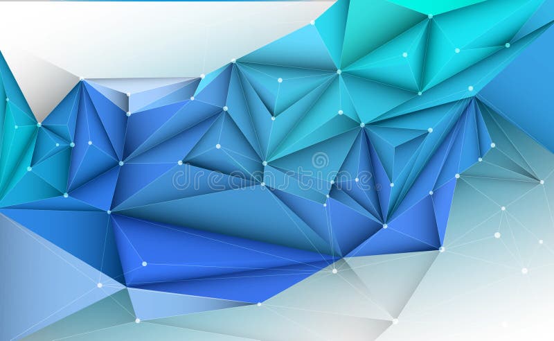 Concept de conexiune la rețea futuristă informatică abstractă royalty free illustration