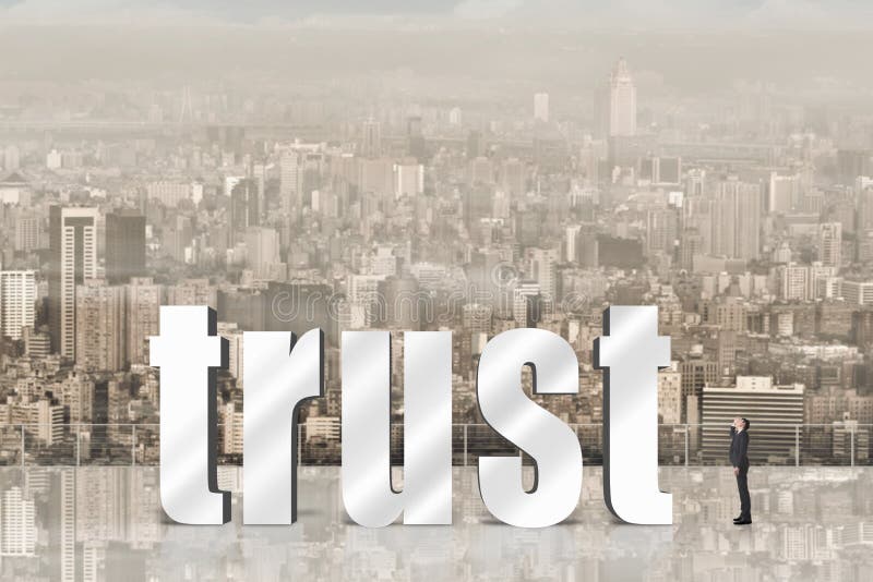 Concept de confiance photographie stock libre de droits Concept de confiance photographie stock libre de droits