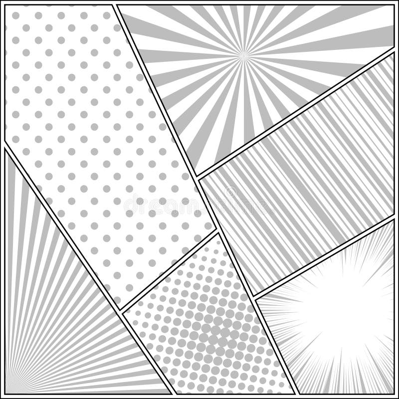 Concept de construction monochrome de bande dessin?e illustration libre de droits Concept de construction monochrome de bande dessin?e illustration libre de droits