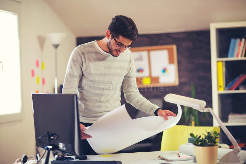 Concept de Design Working Planning d'architecte photographie stock Concept de Design Working Planning d'architecte photographie stock