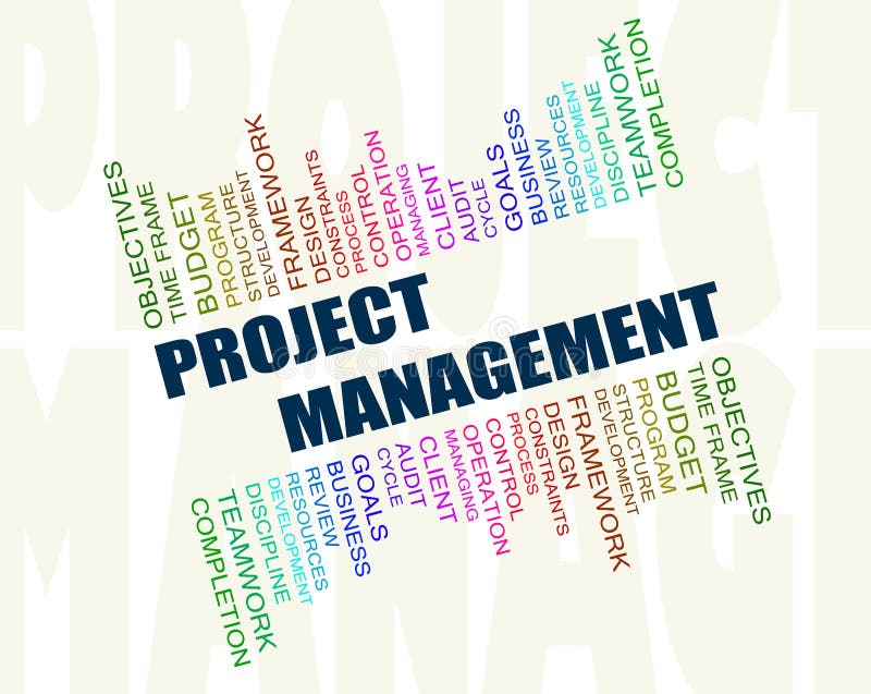 Concept de gestion des projets illustration de vecteur Concept de gestion des projets illustration de vecteur