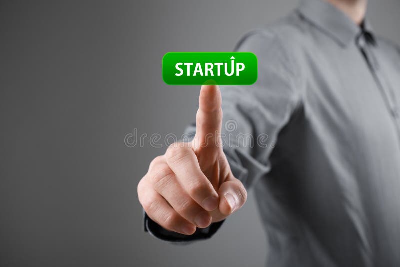 Concept de jeune entreprise images libres de droits Concept de jeune entreprise images libres de droits