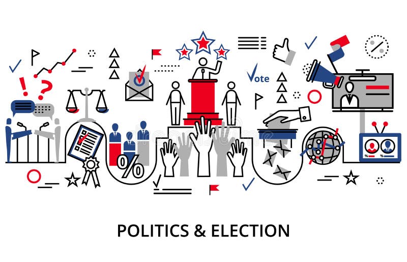 Concept de la politique et d'élection