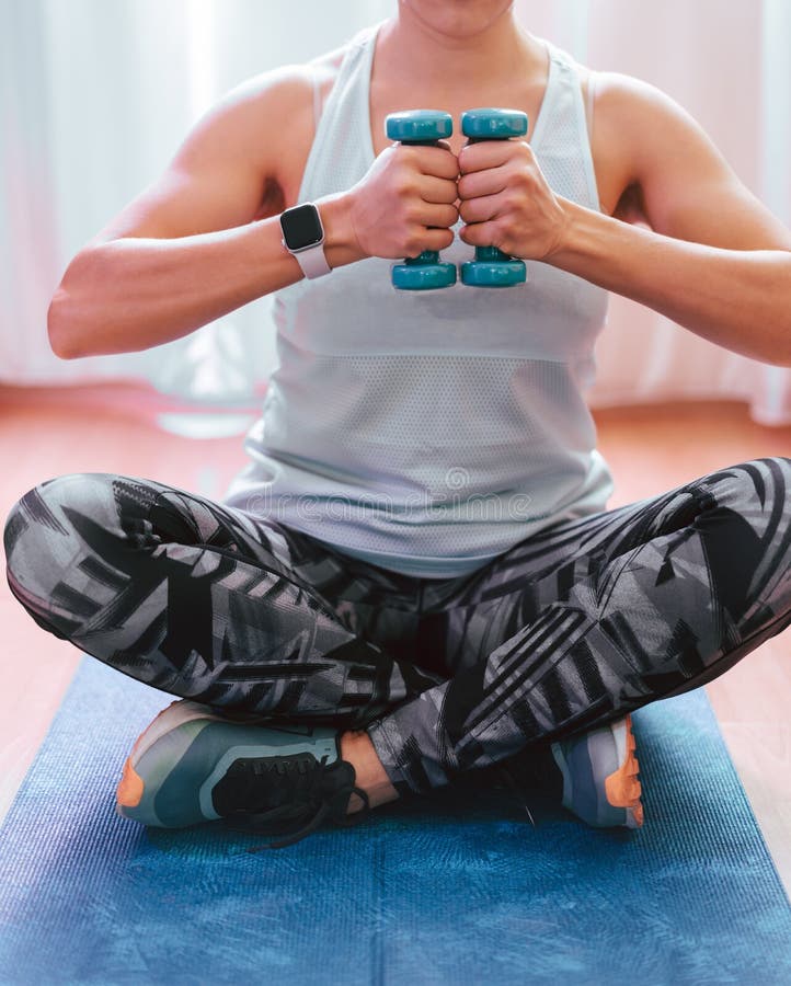 Concept de pregătire sportivă adecvată royalty free stock image