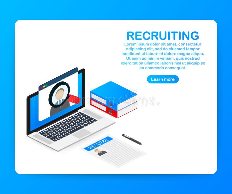 Concept de recrutement Engagez les travailleurs, les employeurs bien choisis recherchent l'équipe le travail Icône de résumé Illu illustration de vecteur Concept de recrutement Engagez les travailleurs, les employeurs bien choisis recherchent l'équipe le travail Icône de résumé Illu illustration de vecteur