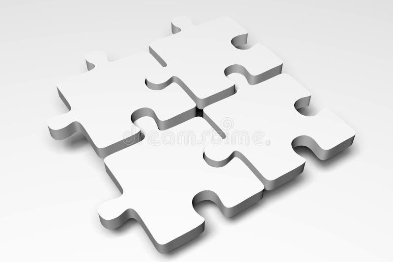 Concept de rezolvare a problemei Puzzle Puzzle Puzzle Solution... vector illustration