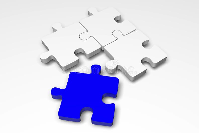 Concept de rezolvare a problemei Puzzle Puzzle Puzzle Solution... vector illustration