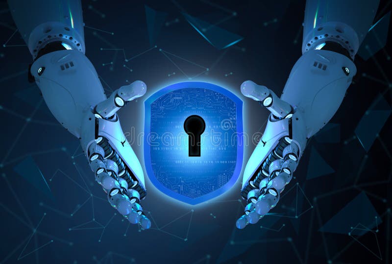 Concept de securitate informatică royalty free stock photography
