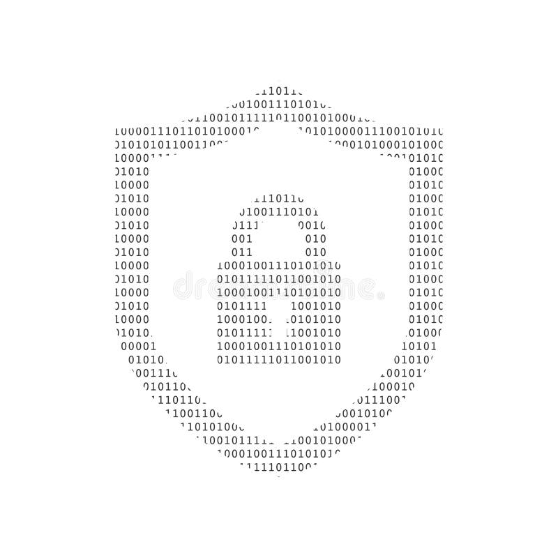 Concept de technique de protection de Cyber, bouclier avec la serrure et les données personnelles de trou de la serrure, illustra illustration libre de droits Concept de technique de protection de Cyber, bouclier avec la serrure et les données personnelles de trou de la serrure, illustra illustration libre de droits