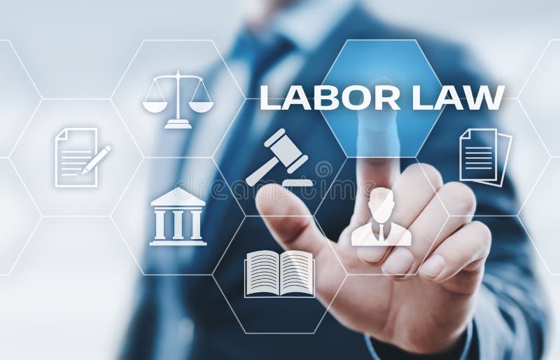 Concept de technologie de Legal Business Internet d'avocat de droit du travail photographie stock libre de droits Concept de technologie de Legal Business Internet d'avocat de droit du travail photographie stock libre de droits