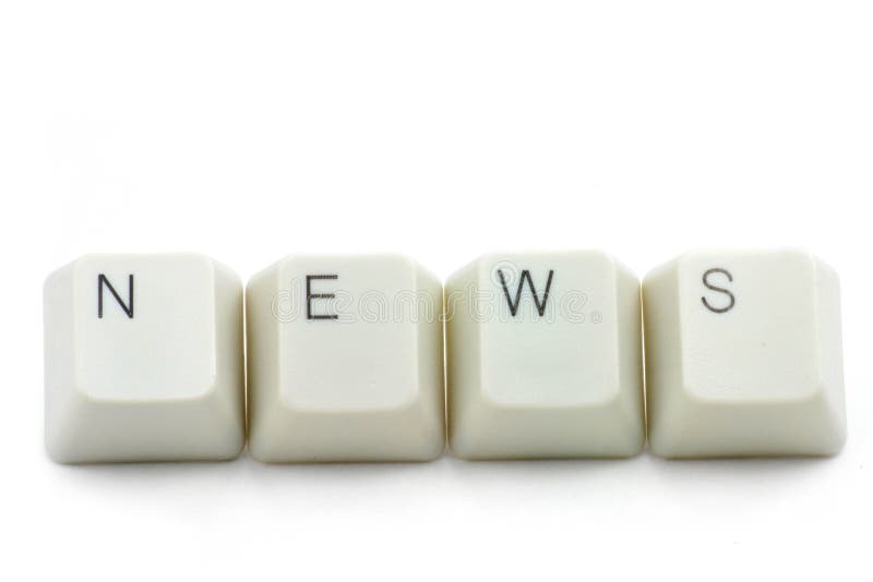 Concept des medias de nouvelles en ligne images libres de droits Concept des medias de nouvelles en ligne images libres de droits
