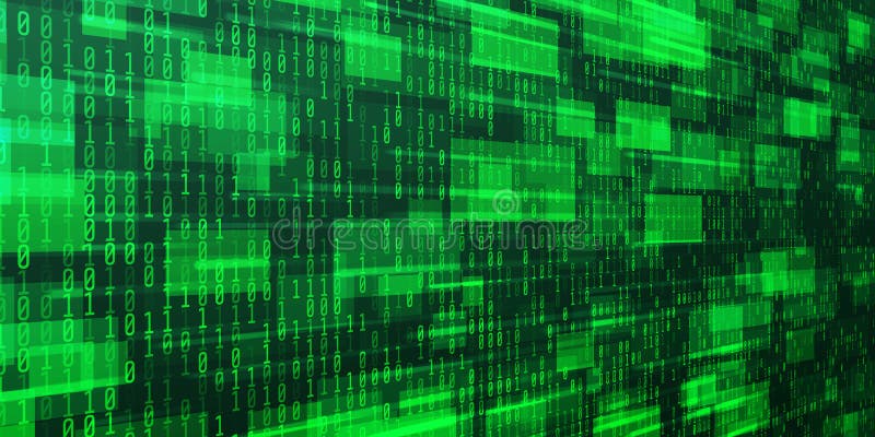 Concept digital data technology. Spațiu cibernetic viitor verde. Ilustrație vectorială vector illustration