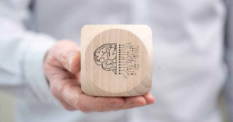 Concept of digital disruption stock photography