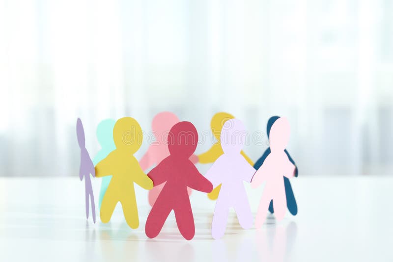 Concept of Diversity, Inclusion and Equality, Inclusion concept royalty free stock image