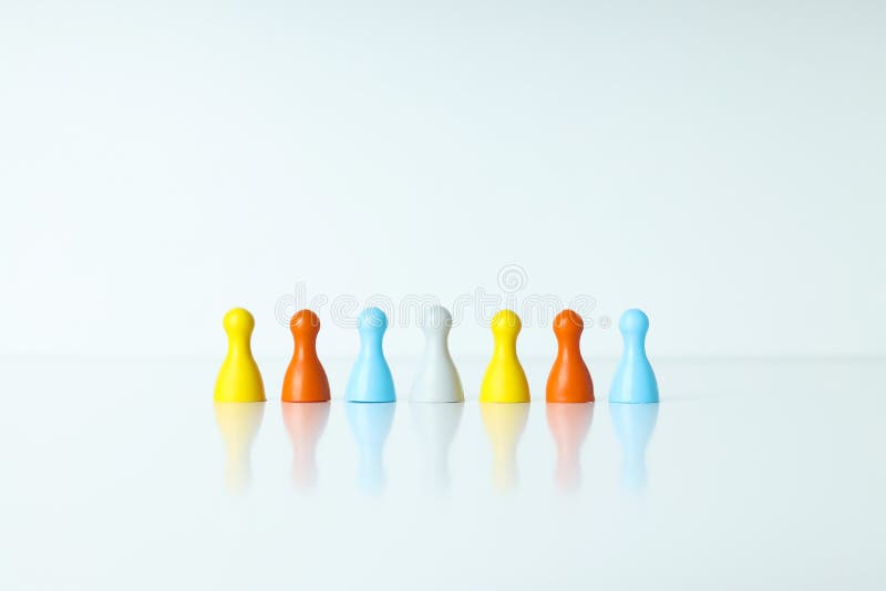 Concept of Diversity, Inclusion and Equality, Inclusion concept stock photography