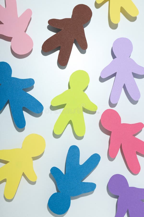 Concept of Diversity, Inclusion and Equality, conceptual photos royalty free stock images