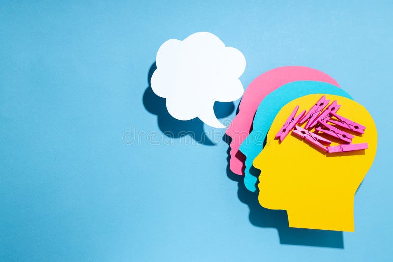 Concept of Diversity, Inclusion and Equality, space for text stock photo