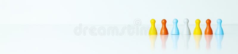 Concept of Diversity, Inclusion and Equality, space for text royalty free stock image